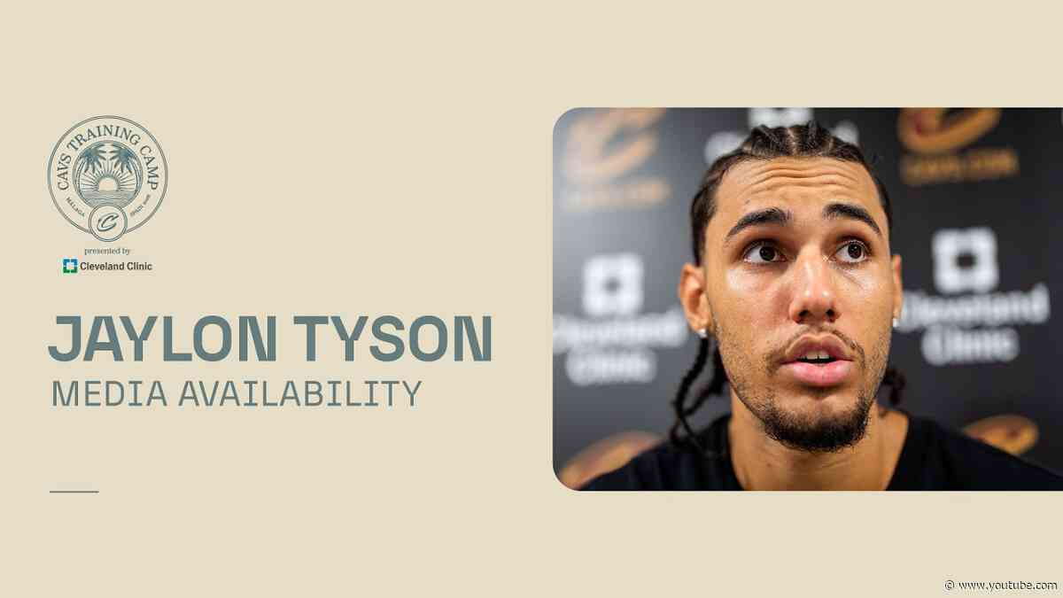 Cavs Training Camp | Jaylon Tyson Media Availability | 10.03.2026