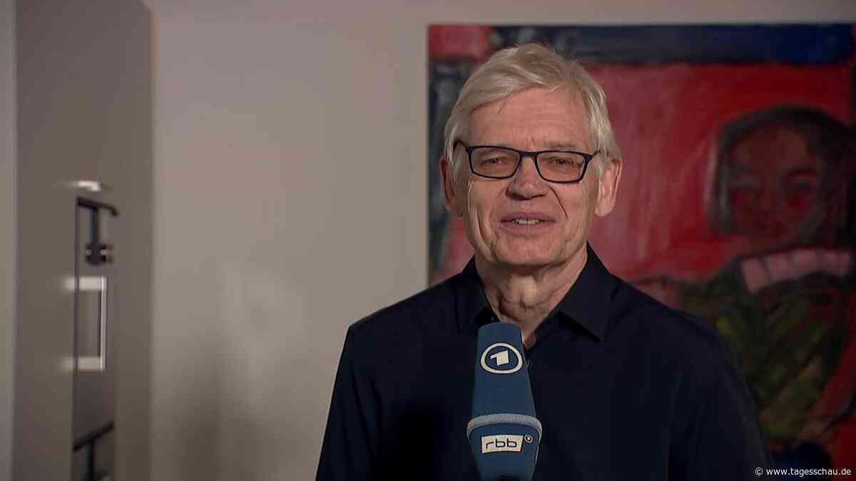Nobelpreisträger Hegemann in den tagesthemen: "Ich bin natürlich überwältigt"