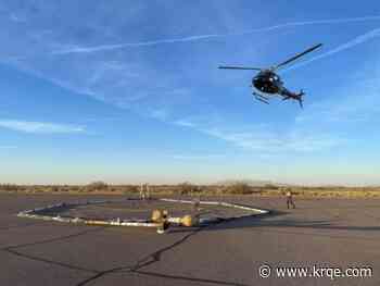 Low-flying helicopter will map groundwater aquifers in southwestern New Mexico