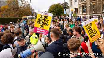 Man 'attacked by members of a counter-protest' near University of Bristol