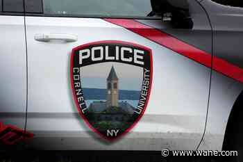Cornell building is sprayed with graffiti blasting school's response to gang rape complaint