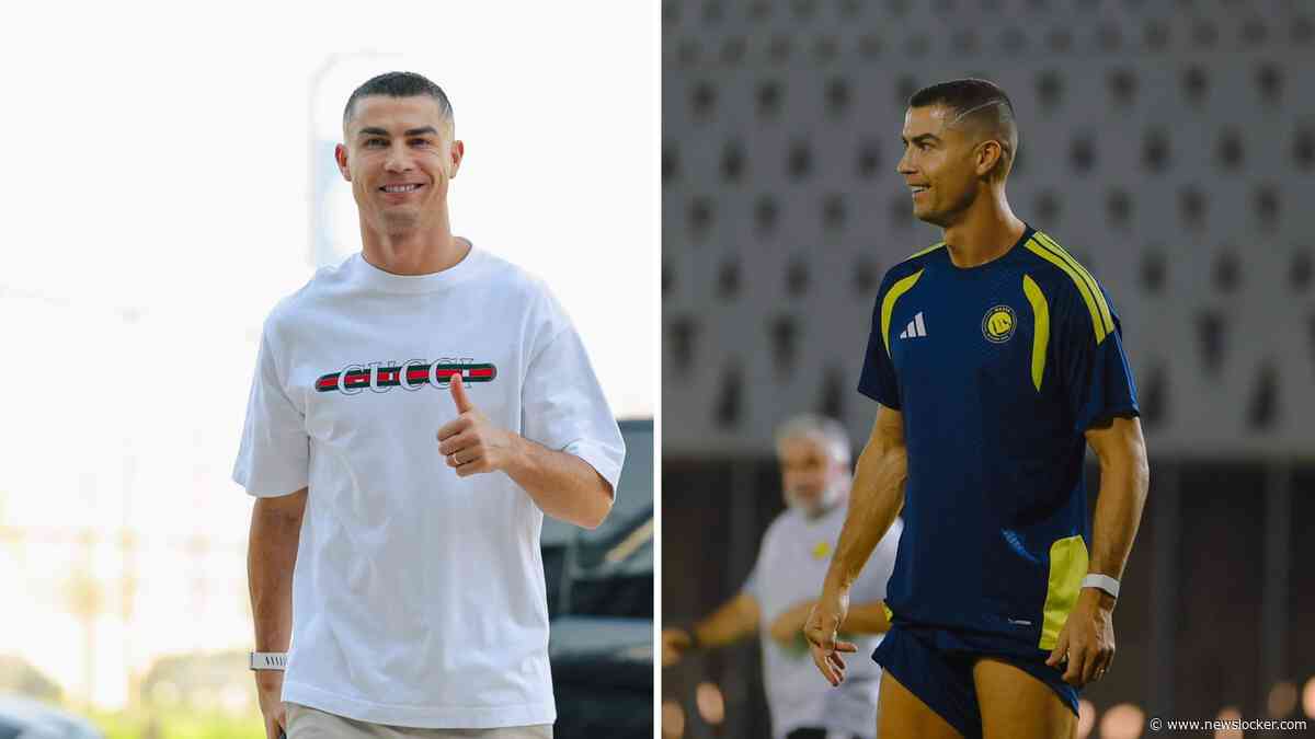 Lachende Cristiano Ronaldo (41) hervat training bij Al-Nassr na turbulente periode met Portugal