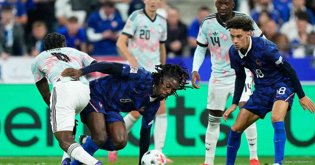 LIVE Nations League | Van Bommel met België dicht bij daverende verrassing tegen Frankrijk, Cherki gevaarlijk met schot