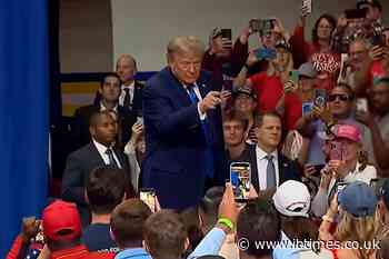 Trump Claims Ohio Rally Was 'Totally Maxed Out' After New York Times Reports Empty Upper Seats