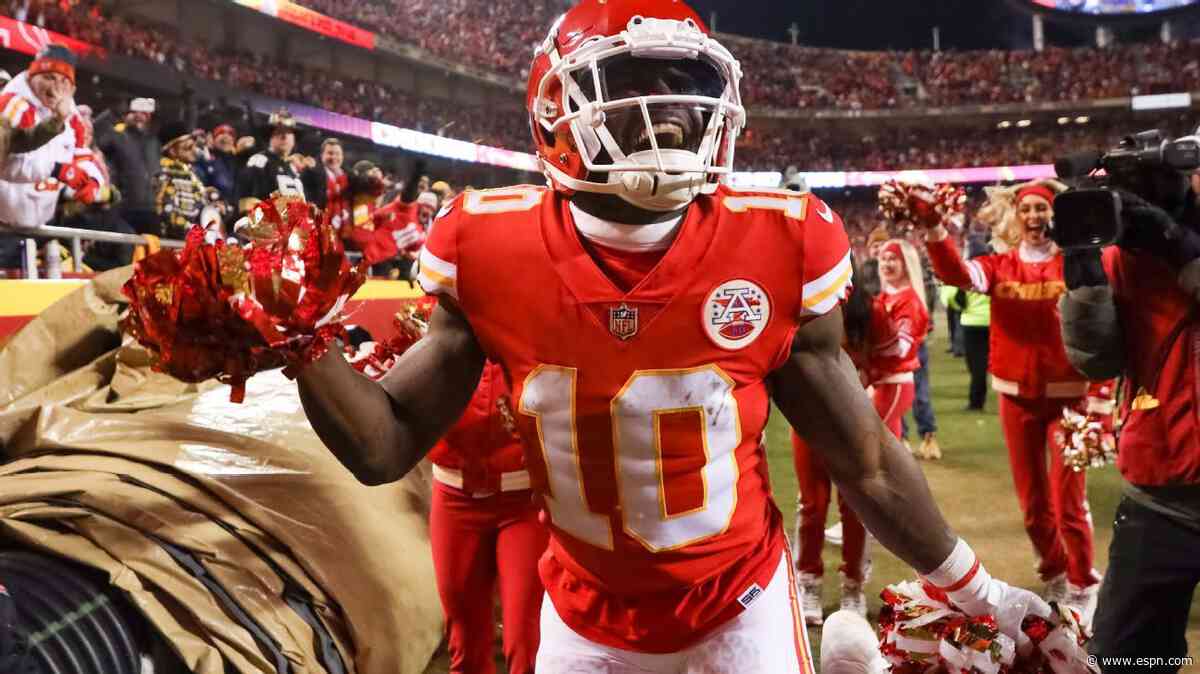 'Cheetah it's time': Why a Tyreek Hill-Chiefs reunion makes so much sense