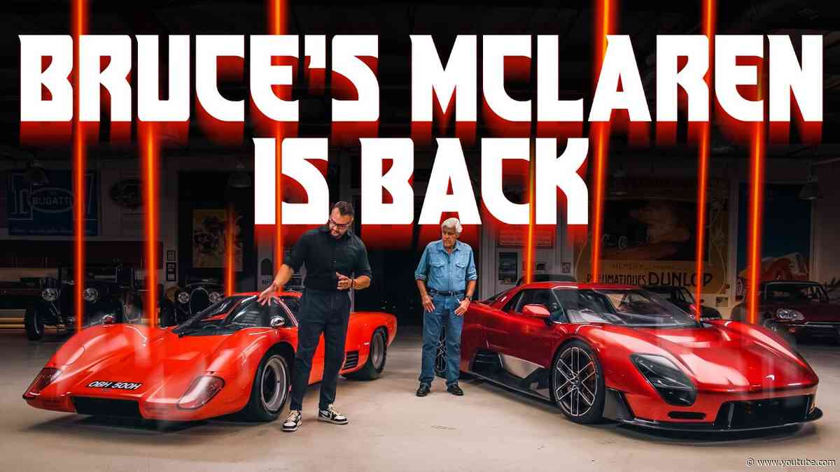 McLaren McL 6GT meets Bruce McLaren’s 1969 M6GT | Jay Leno's Garage