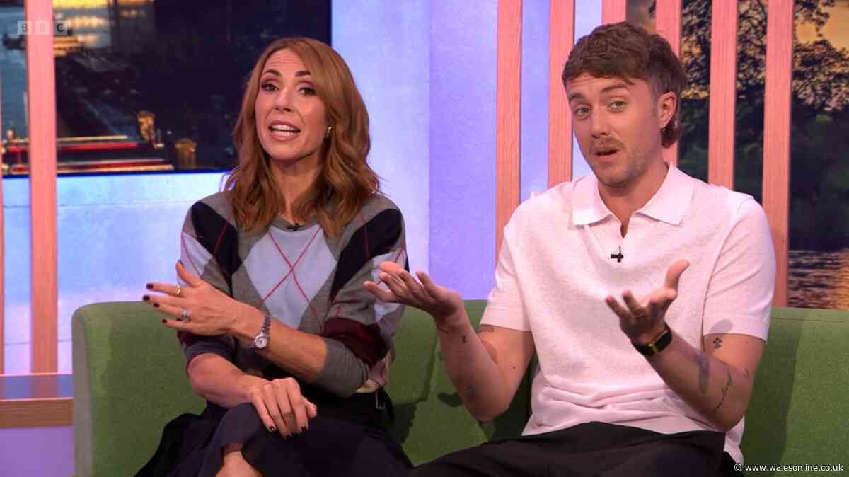 Alex Jones 'ticked off' by The One Show guest 'stop giving me a hard time'