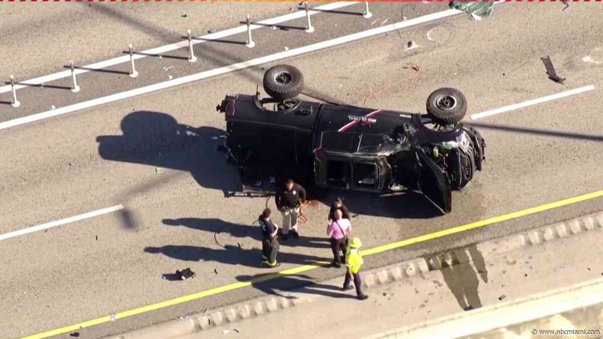 Fatal crash on I-95 in Pompano Beach causing traffic delays