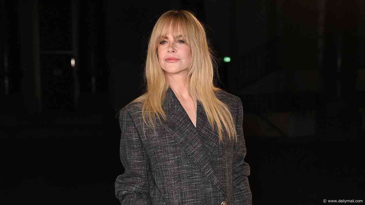 Nicole Kidman shares sweet exchange with her daughter Faith, 15, before joining the glitzy FROW with Dua Lipa and Alexa Demi at Chanel's PFW show