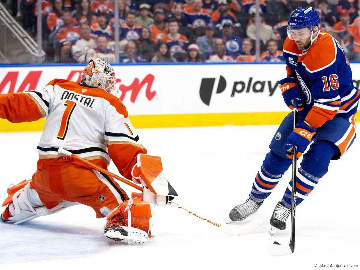 Jason Dickinson could return to Edmonton Oilers lineup on upcoming road trip