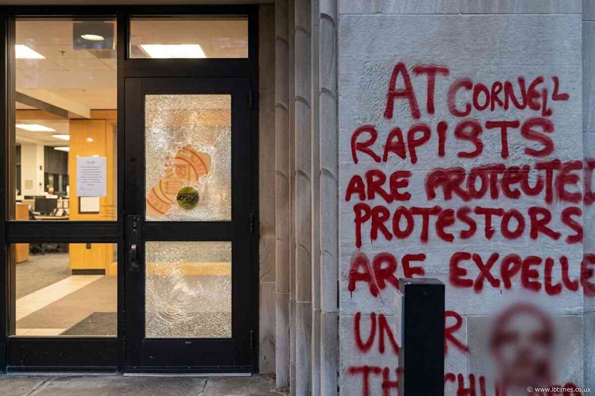 Cornell Protesters Smash Day Hall Door Over Alleged Gang Rape and Accuse University of Protecting 'Rapists'