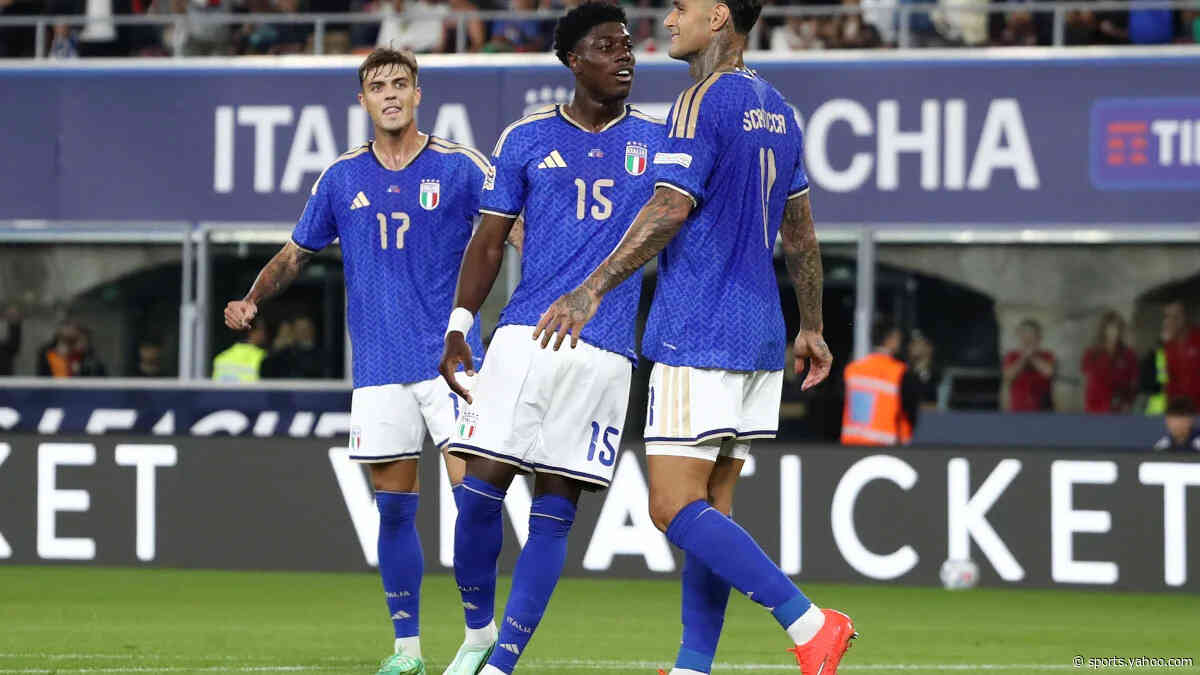 Scamacca ‘very happy’ with first Italy goal in three years