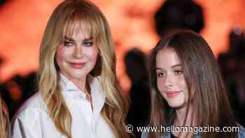 Nicole Kidman's daughter Faith, 15, makes debut solo appearance in angelic white mini dress to support sister Sunday
