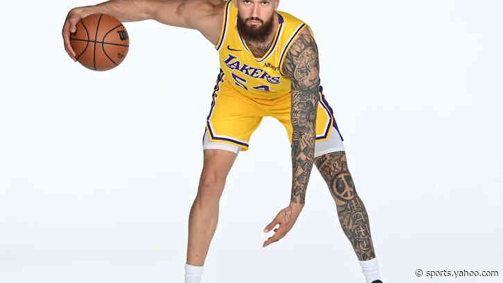 Sandro Mamukelashvili is excited to be a Laker after growing up a Kobe Bryant fan
