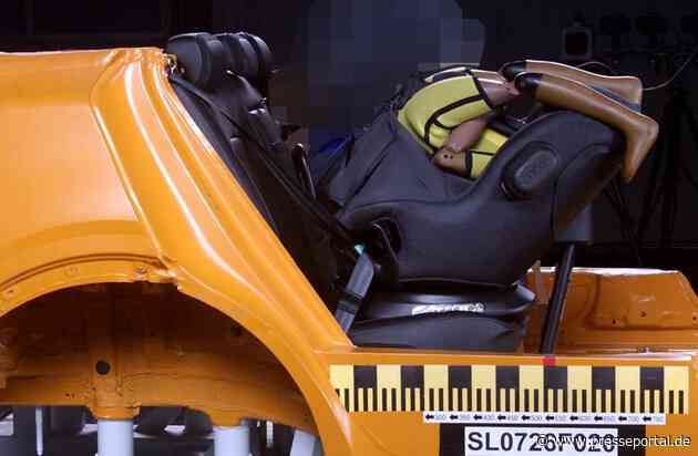 ADAC warnt vor zwei Kindersitzen / Britax Römer Baby-Safe Pro + Vario Base 5Z und Axkid Minikid Core versagen im Crashtest / Defizite können bei Unfällen schwere Verletzungen zur Folge haben