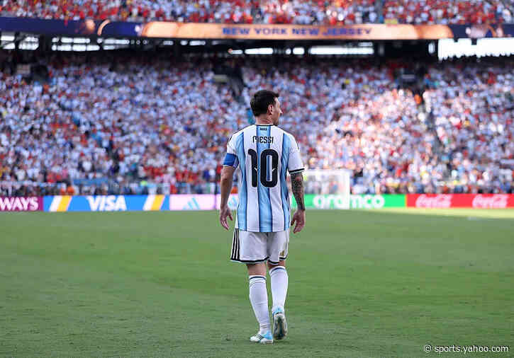 Defender jokes about facing Messi in international farewell 🎥
