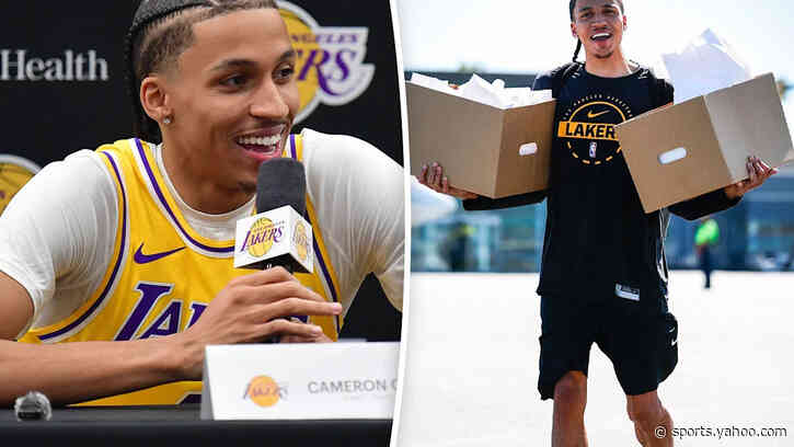 Lakers rookie hazing confirmed as mom reveals In-N-Out stunt as airplane antics go viral