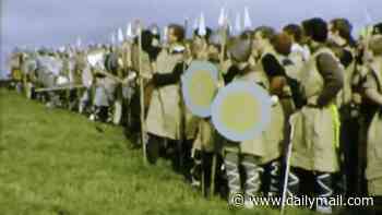 Time capsule film of the first ever re-enactment of Battle of Hastings is unearthed and restored after nearly 60 years