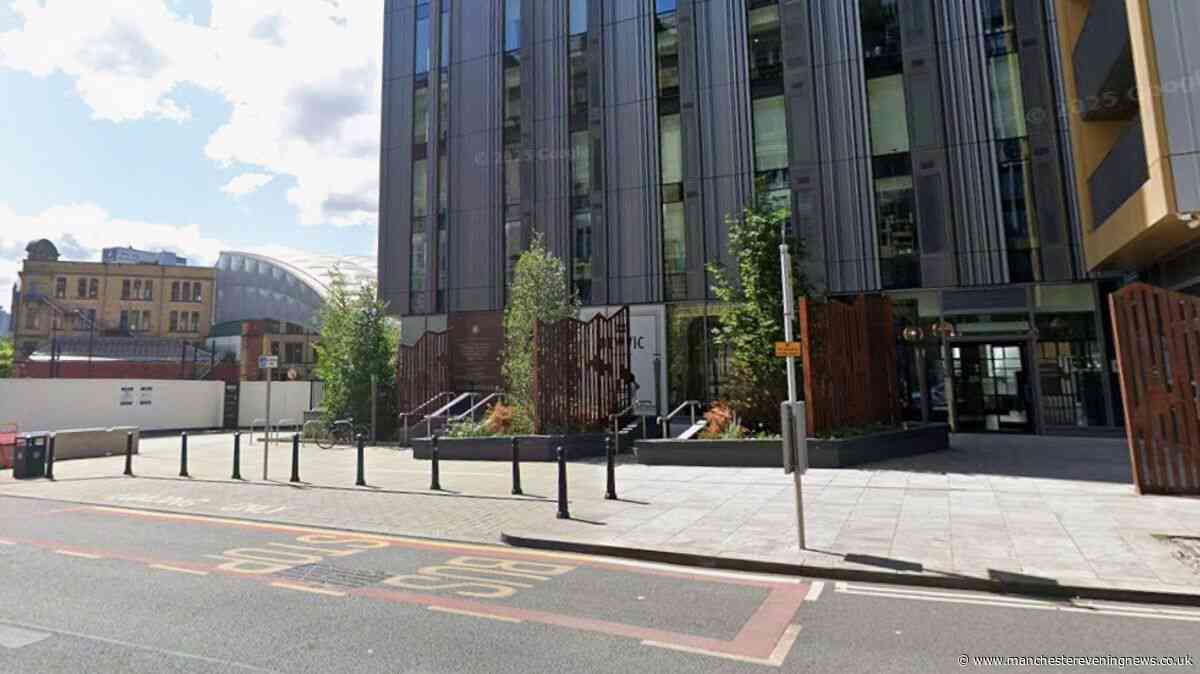 Emergency services rush to city centre after reports of person on roof