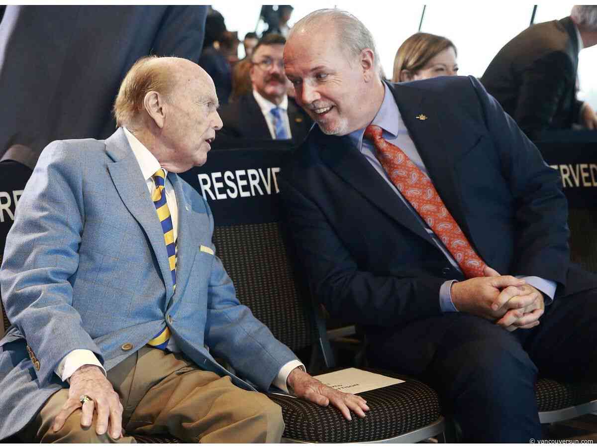 Vaughn Palmer: David Eby criticized for ill-advised attack on B.C. billionaire Jim Pattison