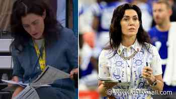 Colts owner Carly Irsay called out for her 'performative' note-taking on the sideline: 'What are you writing down?
