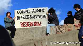 Protests erupt at Cornell as hundreds of students rage over school's handling of rape case