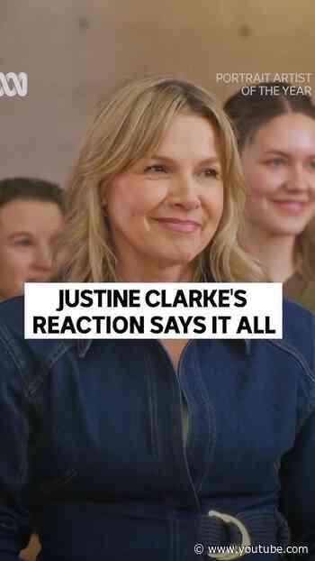Justine Clarke is in awe of this portrait