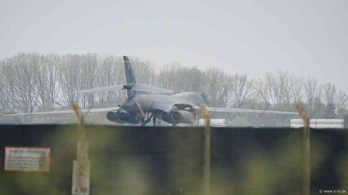 Drohnengefahr in Großbritannien?: Bericht: USA verlegten Bomber aus Sorge vor iranischen Angriffen