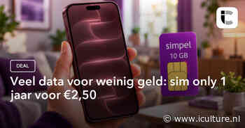 Veel data voor weinig geld: sim only 1 jaar voor €2,50