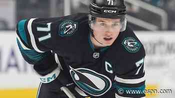 Sharks scratch captain Celebrini with lower-body injury