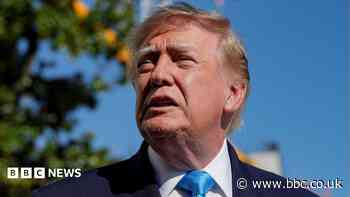 Trump says 'threat' led US to pull bombers from RAF Fairford