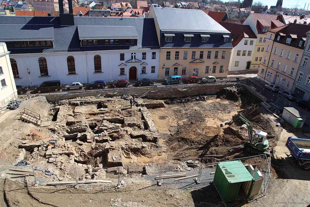 Freiberg zeigt archäologische Funde aus dem Hof des Herderhauses
