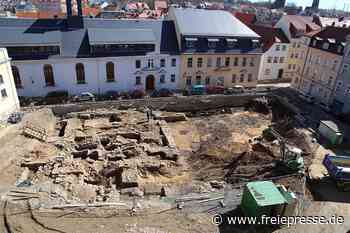 Freiberg zeigt archäologische Funde aus dem Hof des Herderhauses