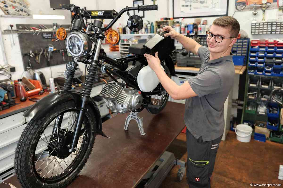 Chemnitz: Wo die Simson elektrisch wird und ihre Nachfolgerin bald 90 km/h fährt