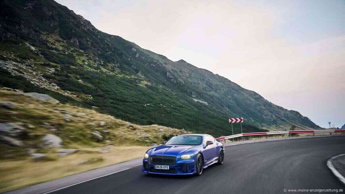 Mit diesem Supersports fährt Bentley zurück in die Zukunft
