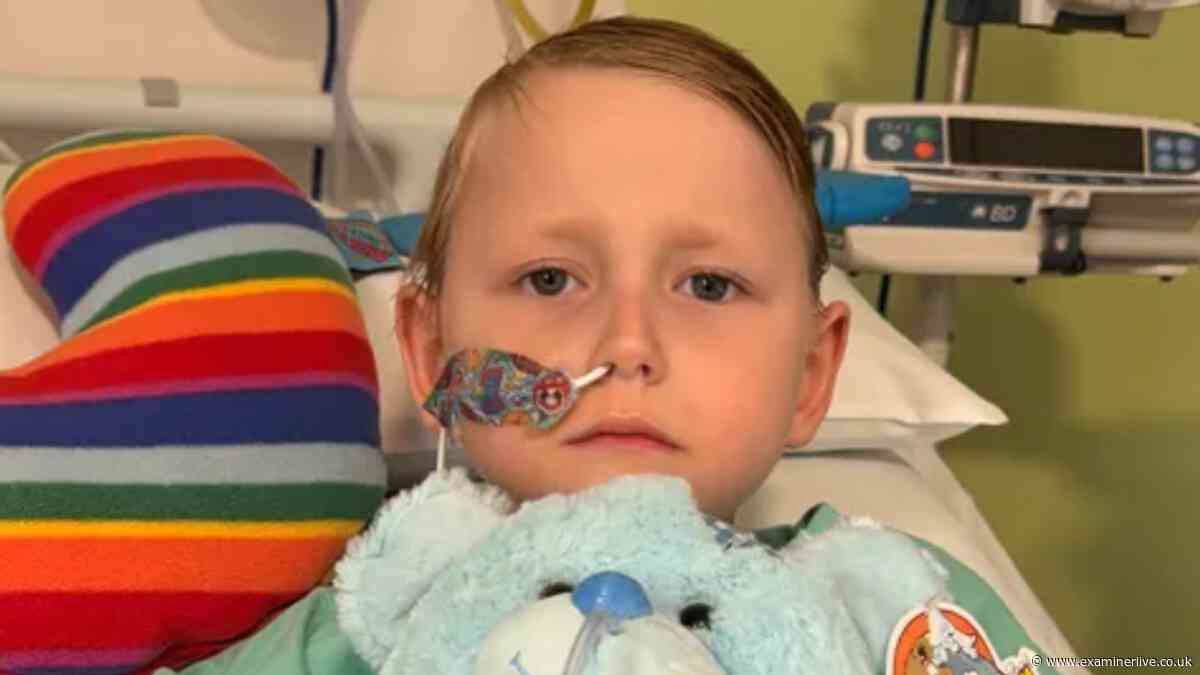'I don't look like me anymore' - Heartbreaking words of schoolboy, 7, after rare diagnosis