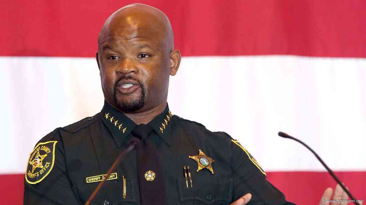 Broward Sheriff suspends budget negotiations amid ongoing state investigation