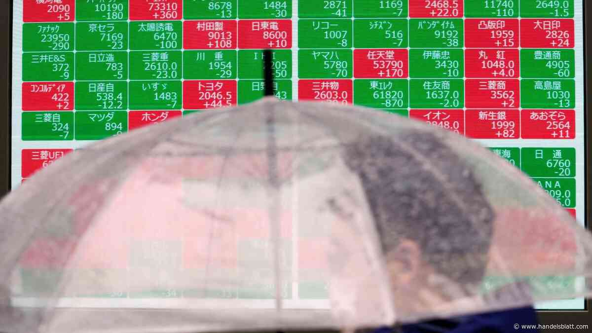 Märkte Asien: Tech-Rally an der Wall Street beflügelt Börsen in Asien