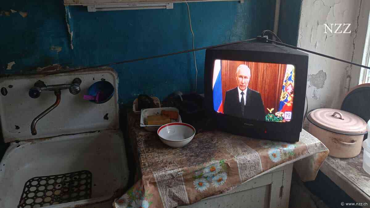 Fernsehen in Russland: Es dröhnt und flimmert der Krieg