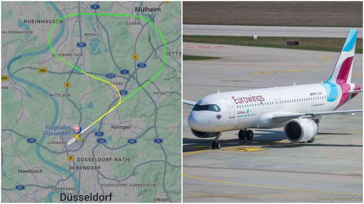 Rauchalarm in Urlaubsflieger kurz nach dem Start – Großeinsatz an deutschem Flughafen