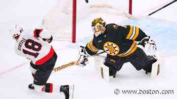 Bruins drop second straight game, fall to Senators 4-1 at TD Garden