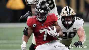 Robinsons run riot! Bijan and Brian put on historic display as Atlanta Falcons ruin New Orleans' emotional party
