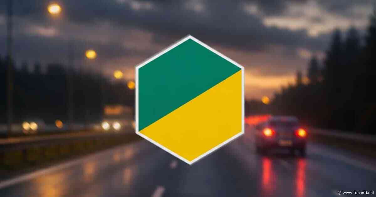 Groen-geel bord is nu verplicht op sommige auto’s: dit betekent het