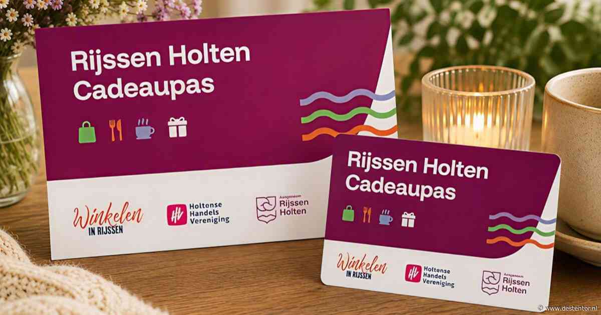 Van waardeloze kaarten naar eigen beheer: Rijssen-Holten start opnieuw met cadeaupas voor ruim 50 winkels
