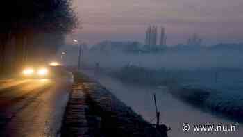 Codel geel vanwege dichte mist in zuidwesten van het land