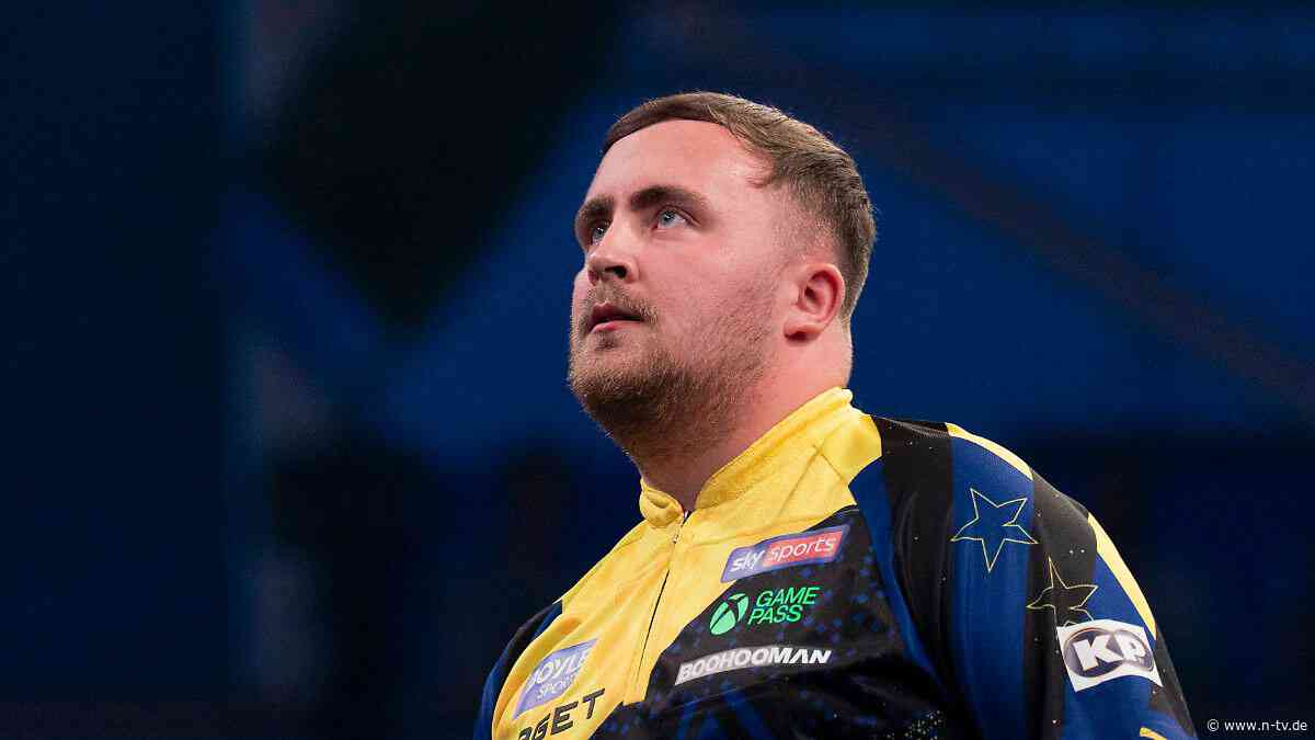 Littler sensationell raus: Deutscher Darts-Außenseiter steht im Finale der Nachwuchs-WM
