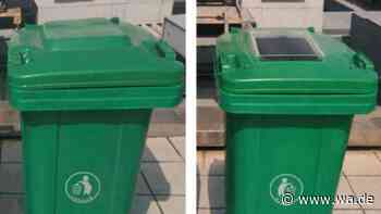 Neuer Mülltonnendeckel baut Gestank mehr als 40 Tage lang ab