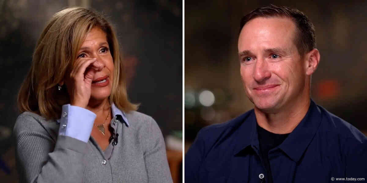 Hoda Kotb Wipes Away Tears in an Emotional Tribute to the Saints’ ‘Domecoming’ Game 20 Years Ago