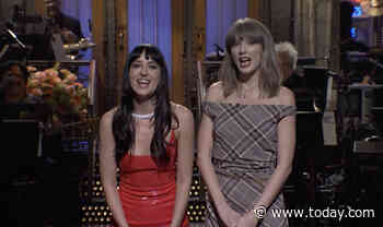 Watch Taylor Swift Crash Dakota Johnson’s ‘SNL’ Monologue Like A True Friend