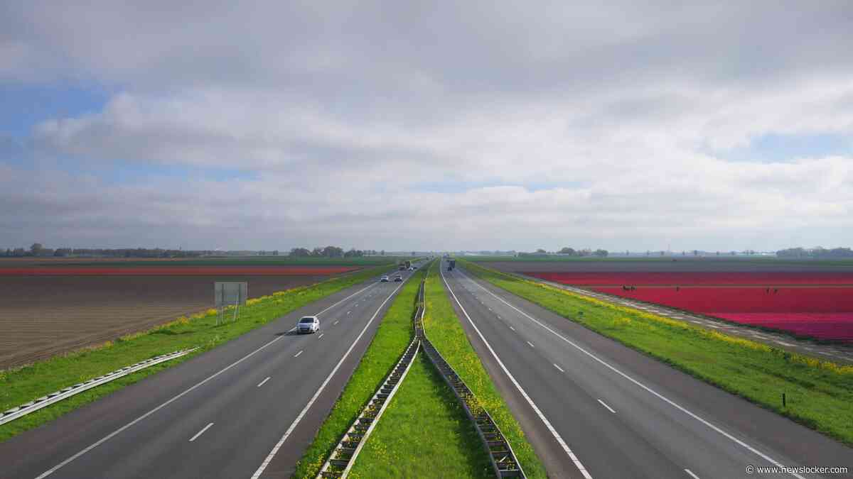 Chaos op A6 bij Nagele: vrachtwagenchauffeurs schuiven hekken opzij tijdens werkzaamheden